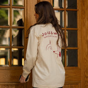 Off-White Long Sleeve - Dogs & Wine Make Everything Fine