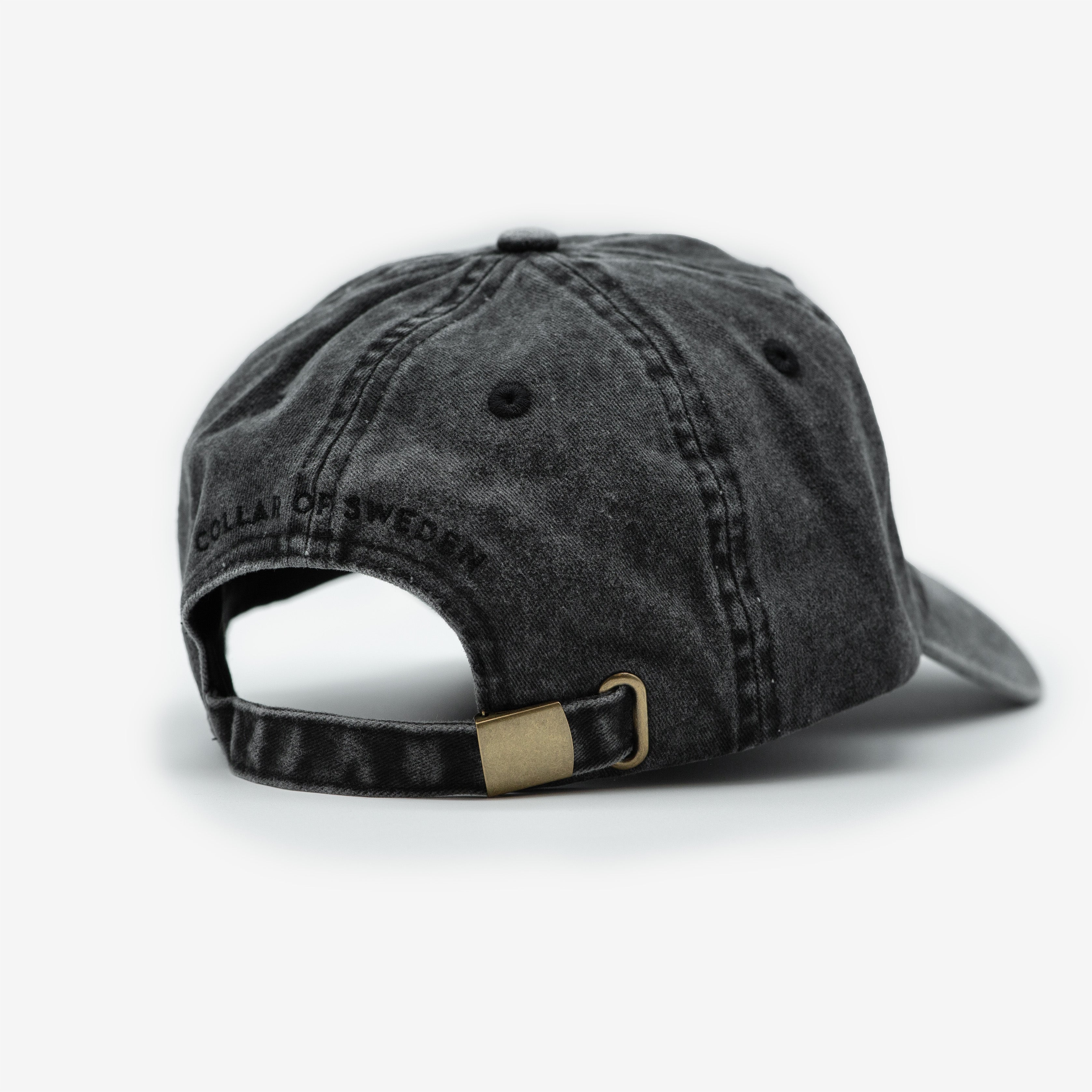 Black Denim Cap - Logo "Anti-Social Cat Owner"