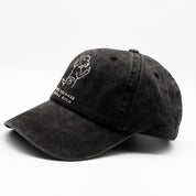 Black Denim Cap - Logo "Dogs. Because People Suck"