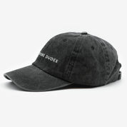 Black Denim Cap - Dogs Before Dudes