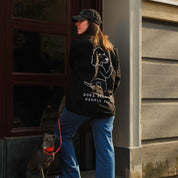 Black Long Sleeve - Dogs. Because People Suck