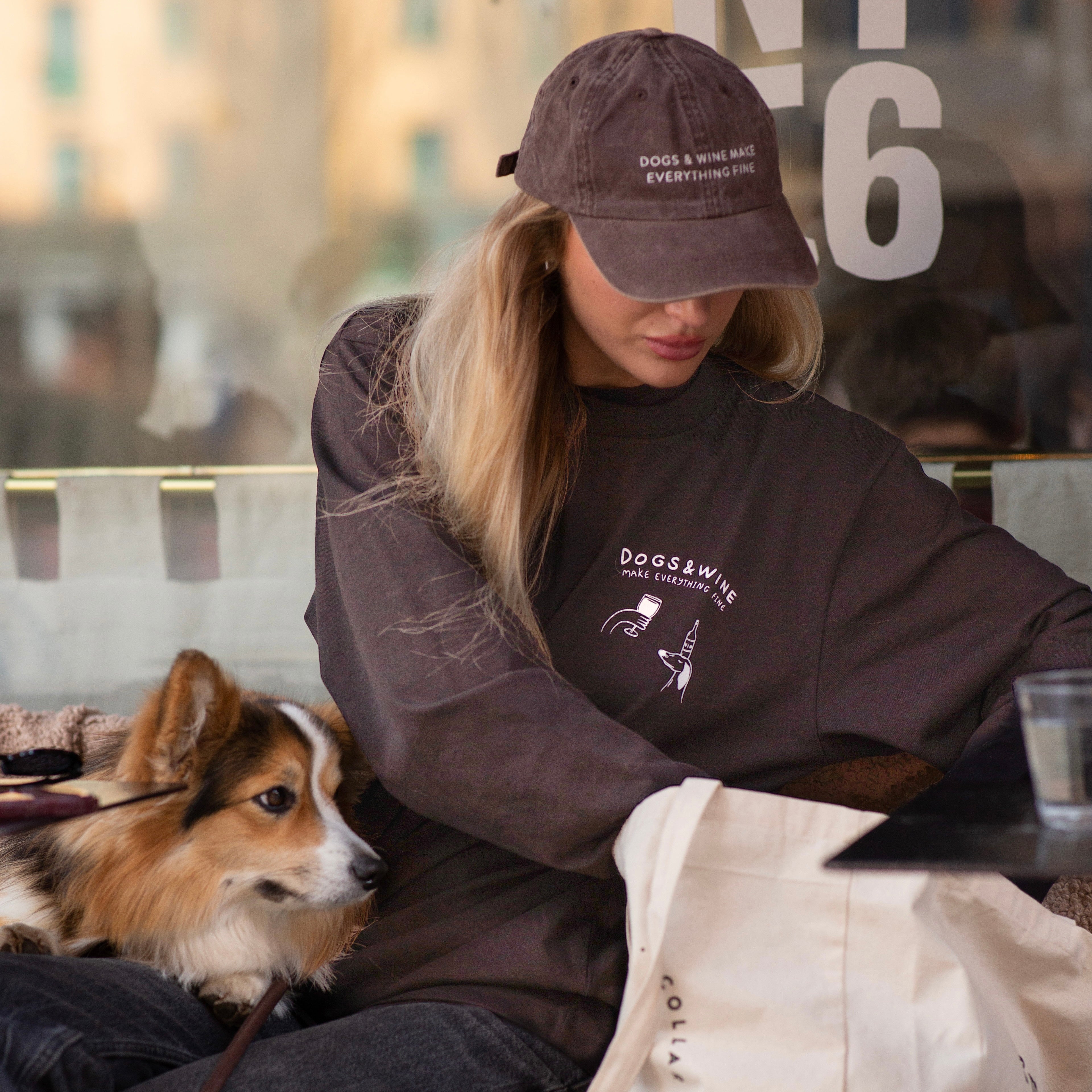 brown-long-sleeve-dogs-wine-front-print-woman-wearing-size-m.jpg