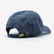 Dark Blue Denim Cap - The Catfather