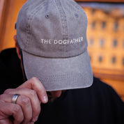 Grey Denim Cap - The Dogfather