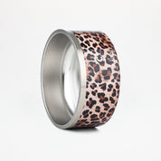 Leopard Dog Bowl