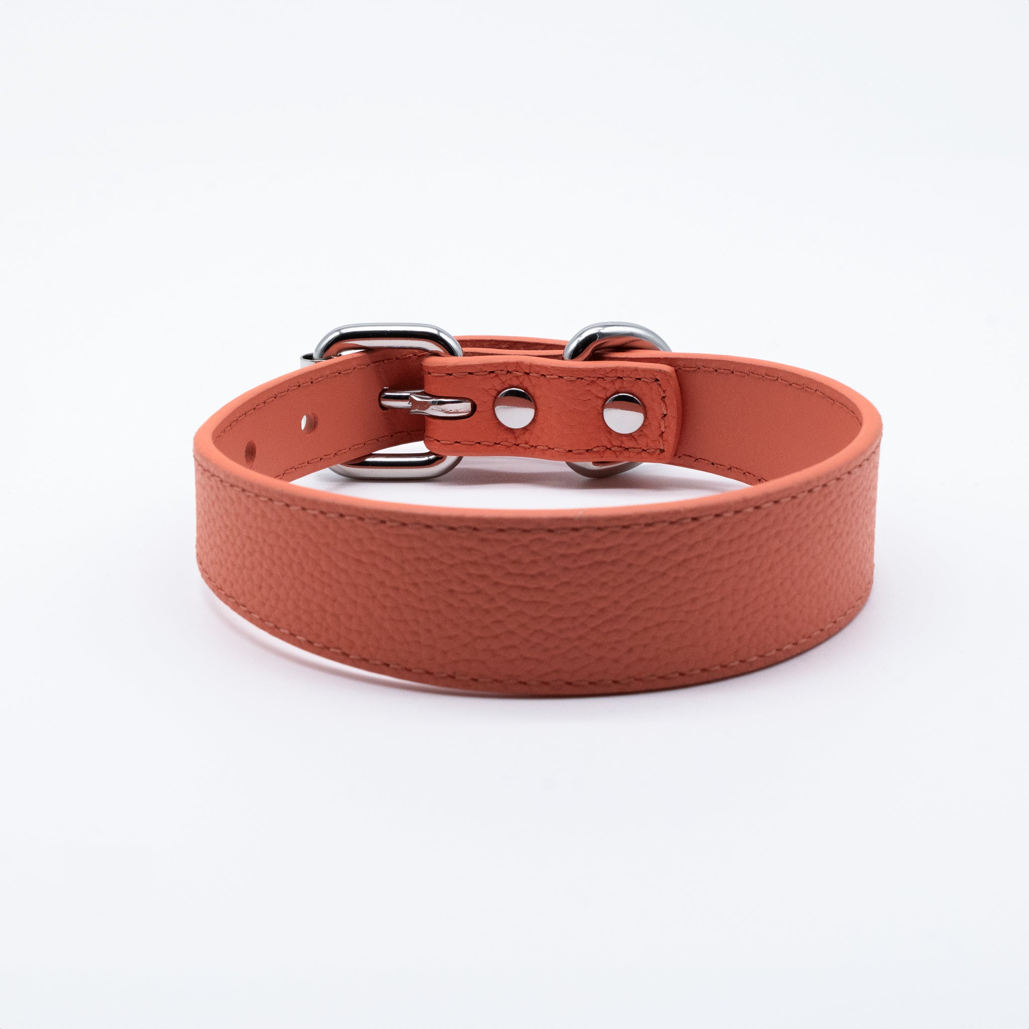 Peach Dog Collar Thin