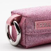 Pink Glitter Poop Bag Holder