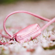 Pink Glitter Poop Bag Holder