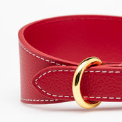 Red Dog Collar Wide