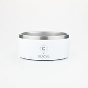White Dog Bowl