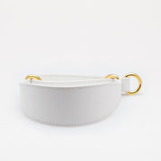 White Dog Martingale Wide