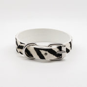 Zebra Dog Collar Thin
