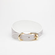 image - White Leather Collar XL Wide